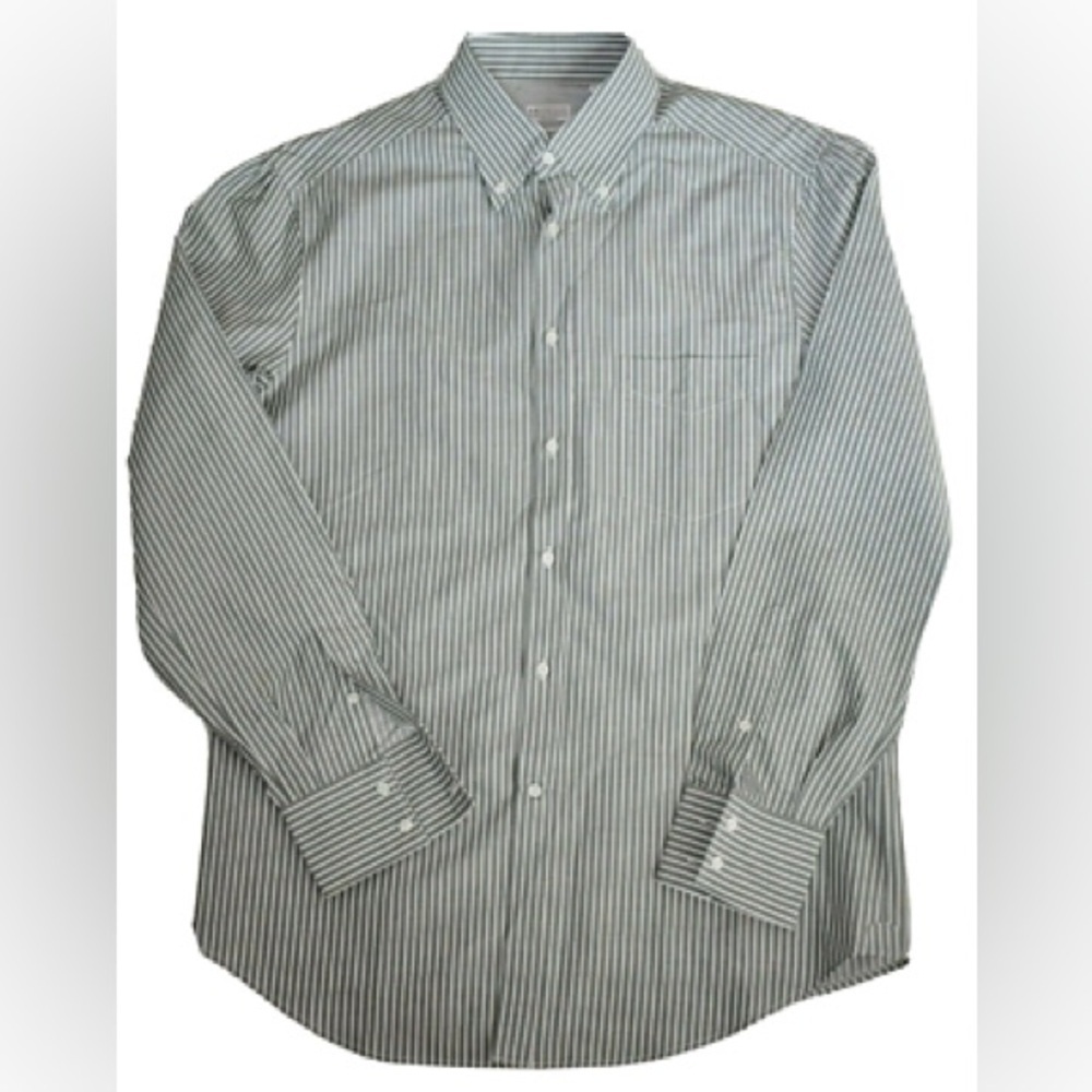 BRUNELLO CUCINELLI 100% COTTON LEISURE FIT DRESS Shirt xl - Picture 1 of 4